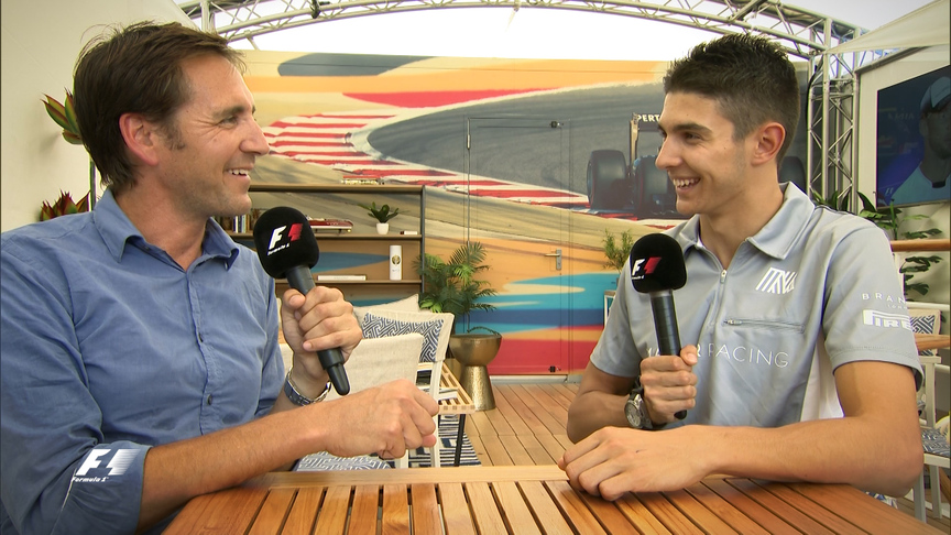 Esteban Ocon reflects on F1 debut