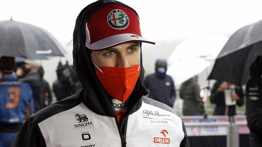 Antonio Giovinazzi: 'Right choice not to race' at rain-soaked Spa-Francorchamps