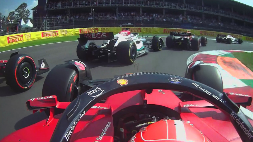 2022 Mexico City Grand Prix: Best race start onboards