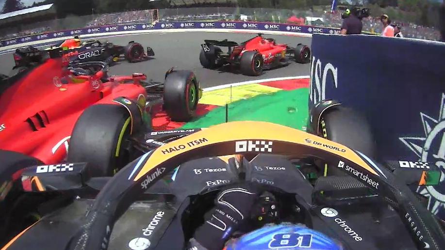 2023 Belgian Grand Prix: Best race start onboards