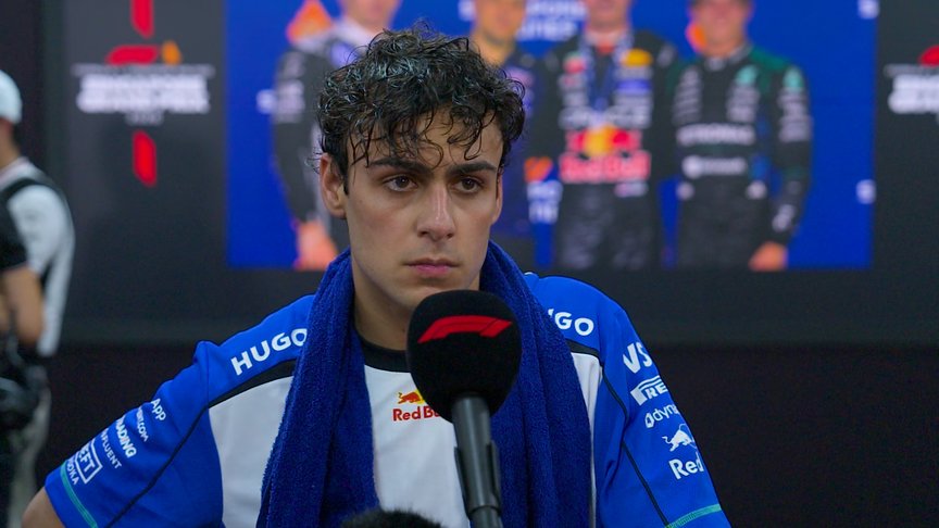 Lindblad aiming to ‘reset for Austin’ after tough weekend in Singapore