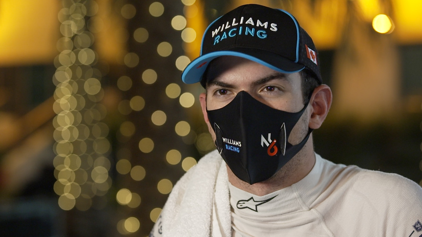 Nicholas Latifi: 'Strong race' at Sakhir GP until DNF due to suspected oil leak 