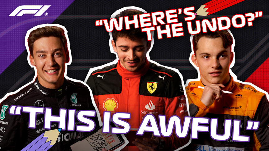 Drawmula 1: F1 Drivers Drawing Challenge Part 1