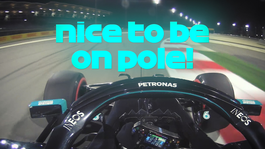 ONBOARD: Valtteri Bottas’s 2020 Pirelli pole position lap at Sakhir GP