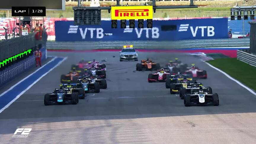 F2 2019 Round 11: Russia feature race highlights