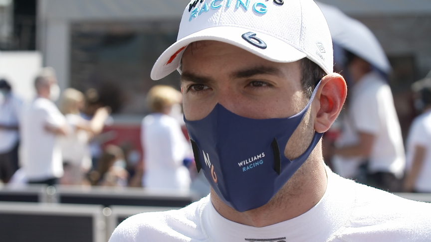 Nicholas Latifi 'convinced there's a problem on the car' not seen in the data