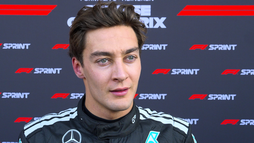 'P5 not a bad place to start' - Russell content with his performance in Shanghai Sprint Qualifying