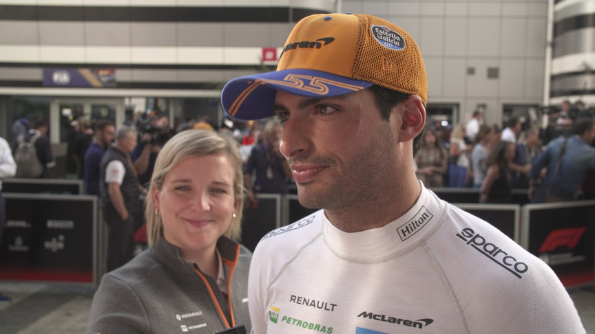 Carlos Sainz: 'I didn't expect' this kind of performance