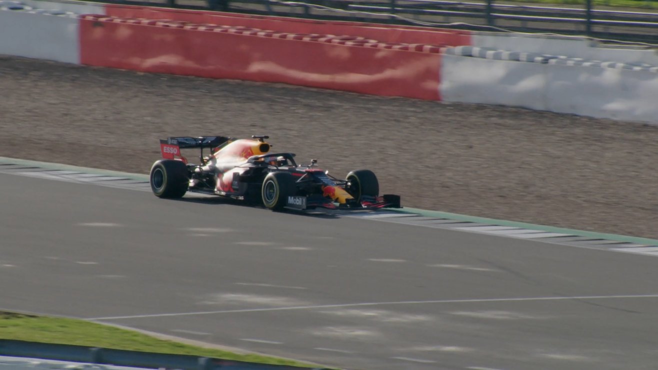 First 2020 car on track: Red Bull's RB16 in action