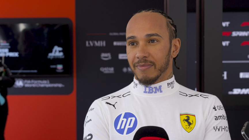 'These cars are a lot of fun to drive' - P3 Hamilton buoyant after Sprint