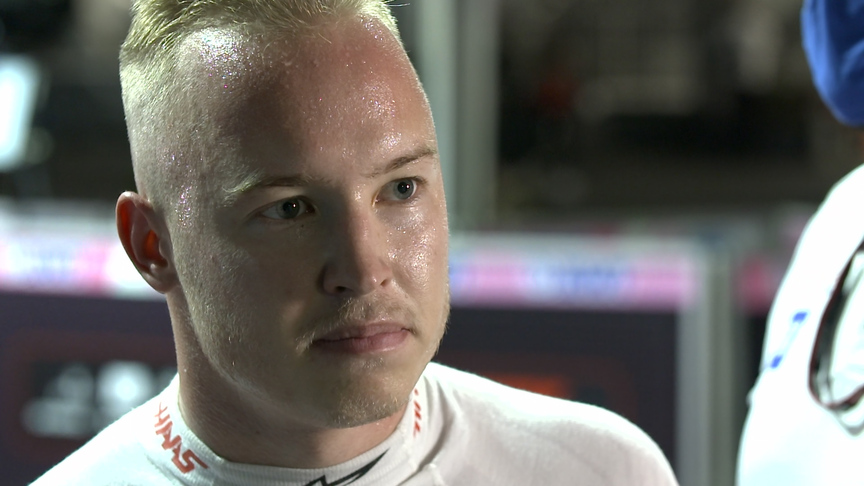 Nikita Mazepin:  'No way' I could stop before hitting Russell