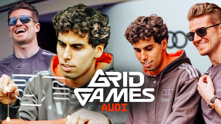 Nico Hulkenberg & Gabriel Bortoleto Take On F1 Grid Games!