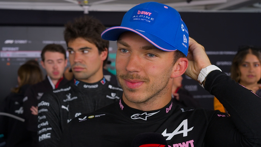 Gasly used his Sprint ‘to try to get some data for the team’