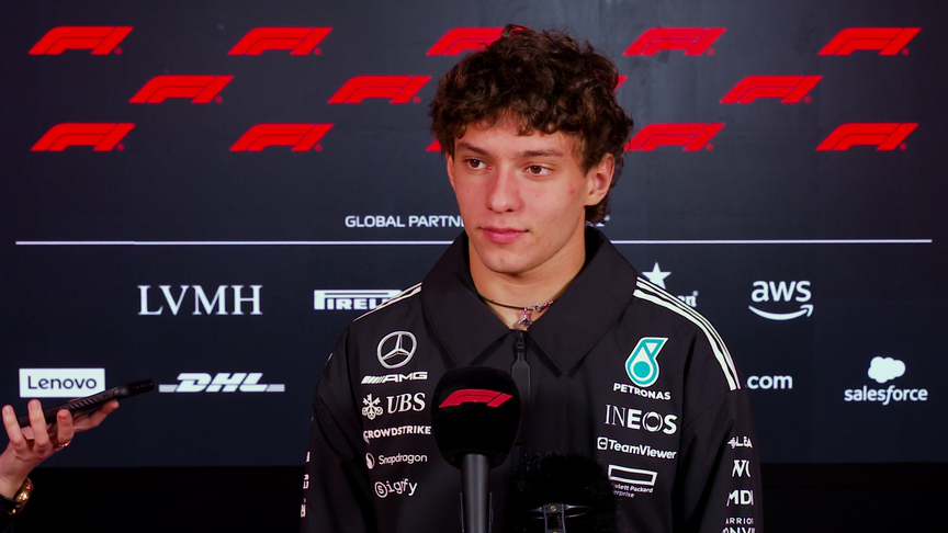 Antonelli hoping Mercedes can be 'as strong as last year' in Las Vegas