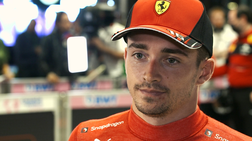 Charles Leclerc: 'Difficult to defend' against Red Bull's straight-line speed