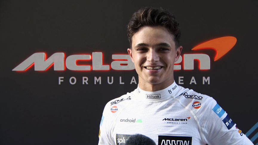 Lando Norris reflects on 'punishing' but 'fun' Miami International Autodrome