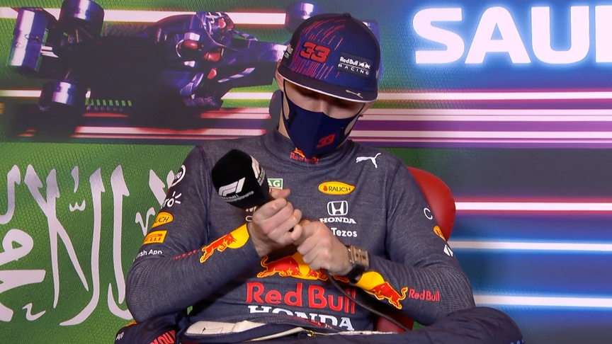 Max Verstappen summarises chaotic Saudi Arabian Grand Prix