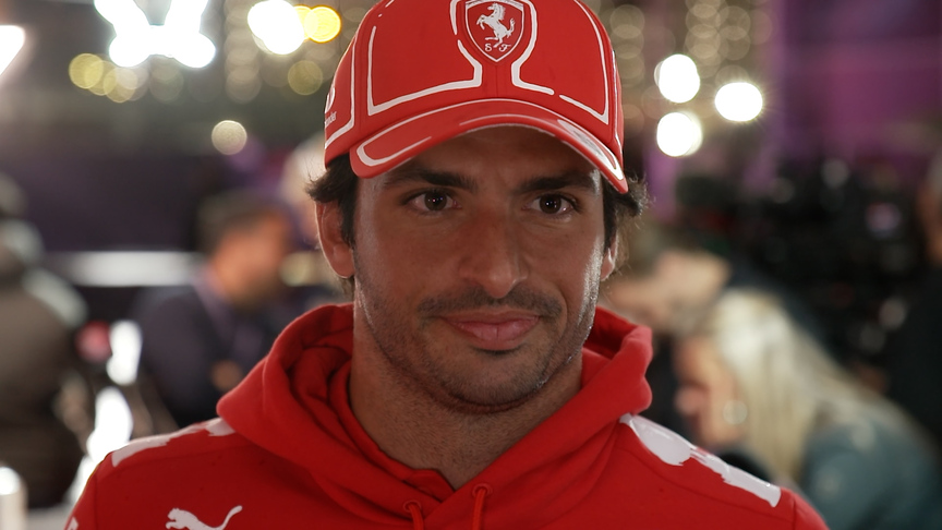 Carlos Sainz 'mentally prepared' and 'cannot wait' to get behind the wheel in Vegas
