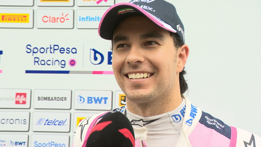 Sergio Perez: 'The race pace is looking good'