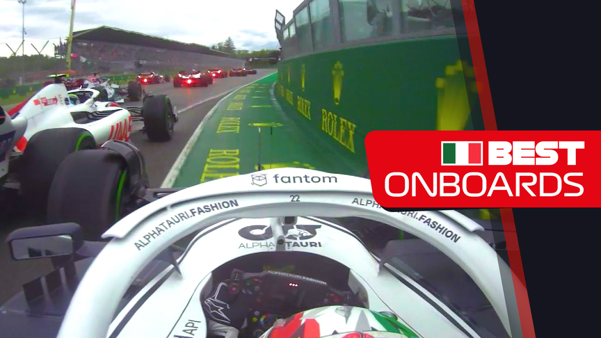 Top 10 Onboard Moments: 2022 Emilia Romagna Grand Prix