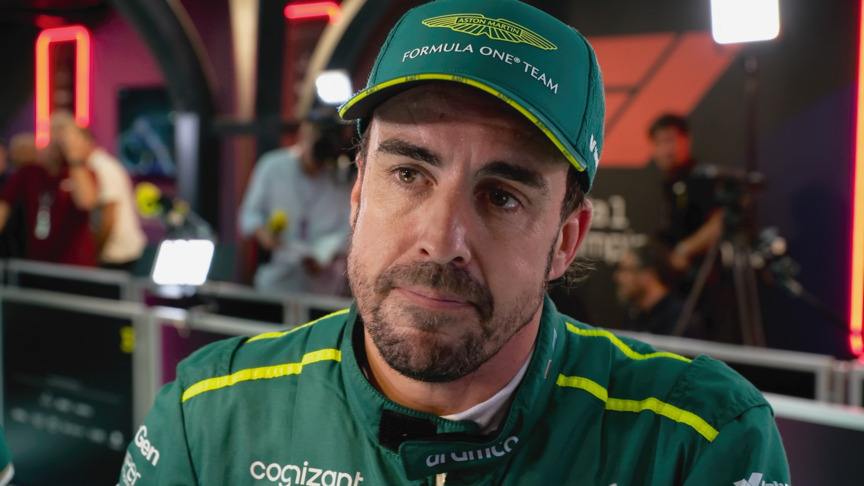 Alonso warns he will be ‘looking in the mirrors’ on race day after ‘fantastic’ P4 in qualifying