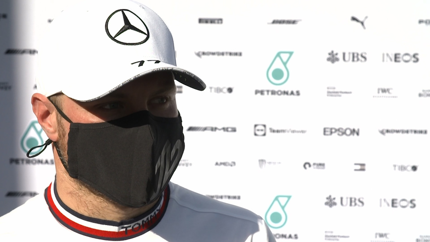 Valtteri Bottas laments 'very tricky day for us' as Mercedes struggle