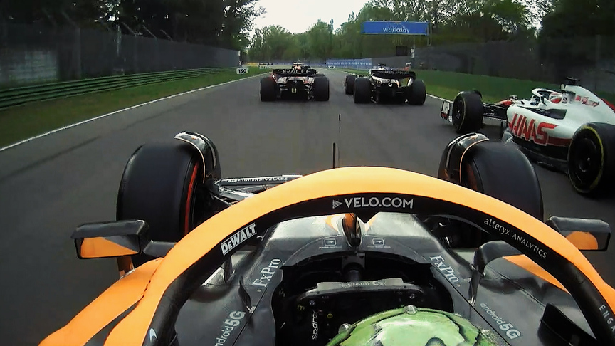 2022 Emilia Romagna GP Sprint: Magnussen and Ricciardo tangle at Imola start
