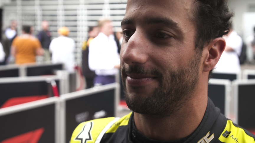Daniel Ricciardo: Angry because 'I wanted to do better today'