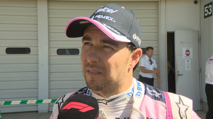 Sergio Perez: 'The wind transformed our car'