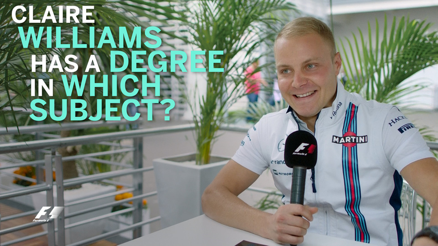 Grill the Grid - Valtteri Bottas