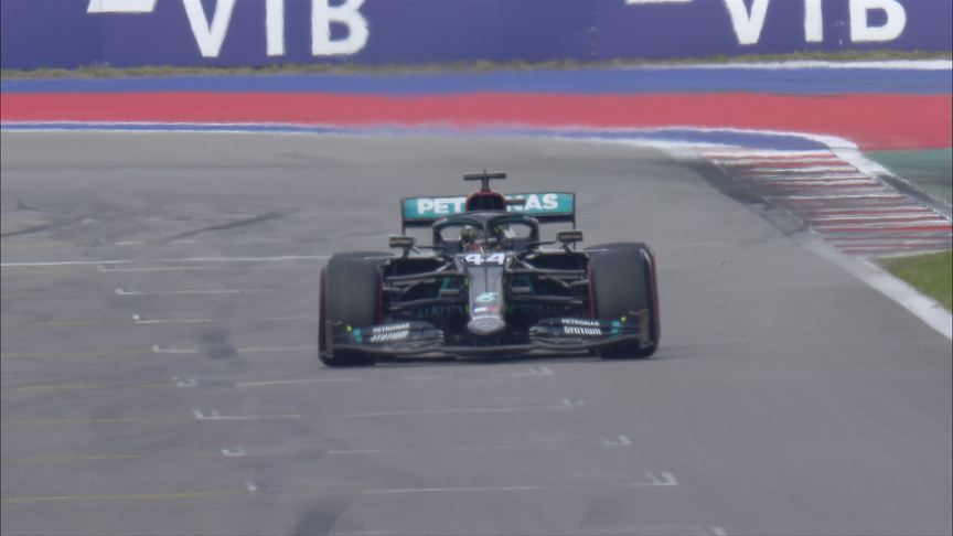 2020 Russian GP Qualifying: Hamilton on pole as Verstappen grabs P2