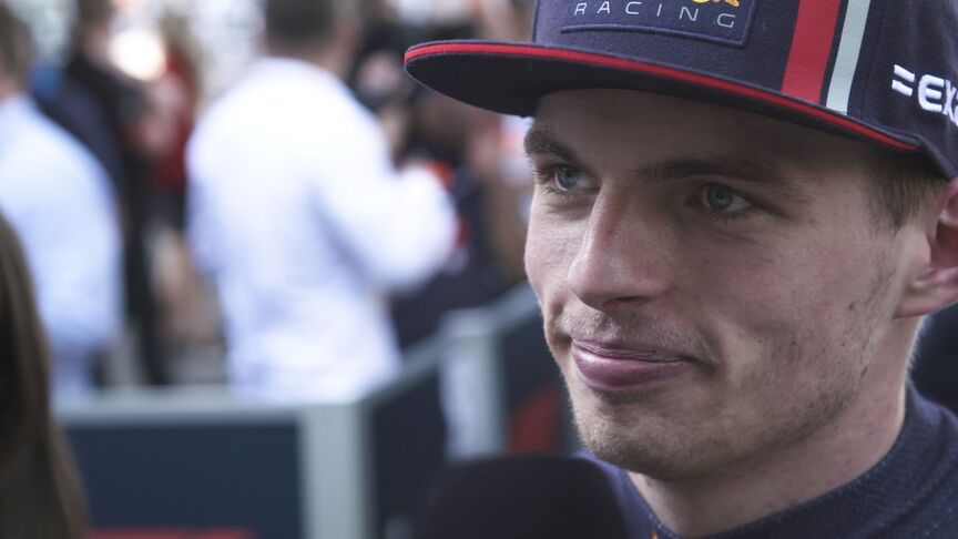 Max Verstappen: Work to do but 'very satisfied' with the day