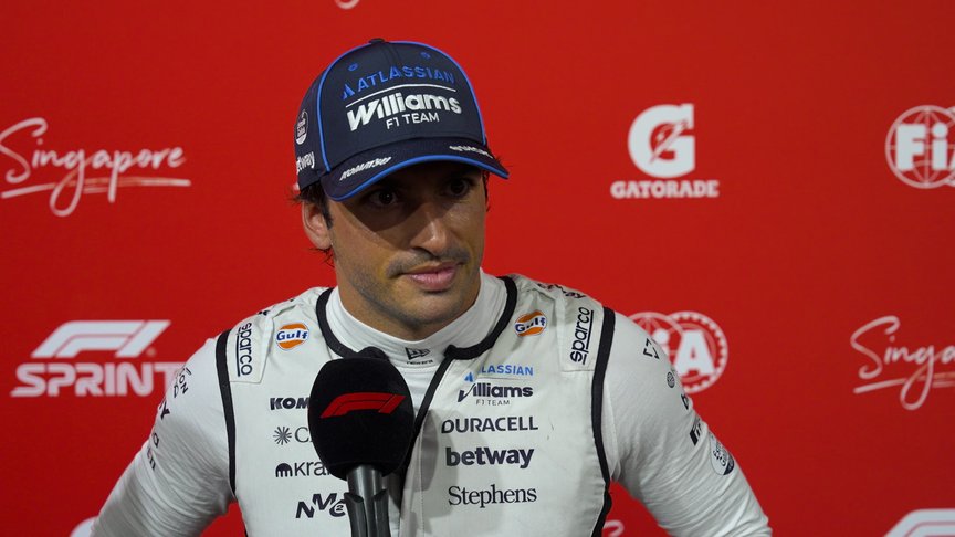 Sainz laments braking and software issues after tough Sprint Qualifying session