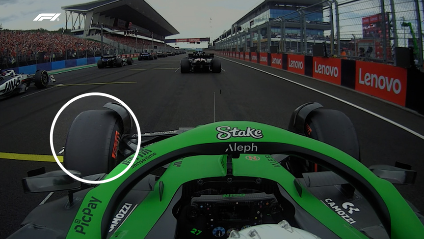 2025 Hungarian GP: Hulkenberg receives penalty after jump start