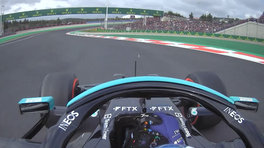 ONBOARD: Valtteri Bottas' 2021 Pirelli Pole Position Award lap at the Turkish Grand Prix
