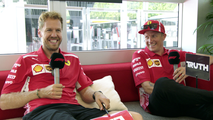 GRILL THE GRID: Truth or Lie? - Ferrari