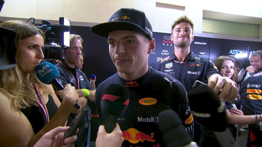 VERSTAPPEN: Positively surprised by car