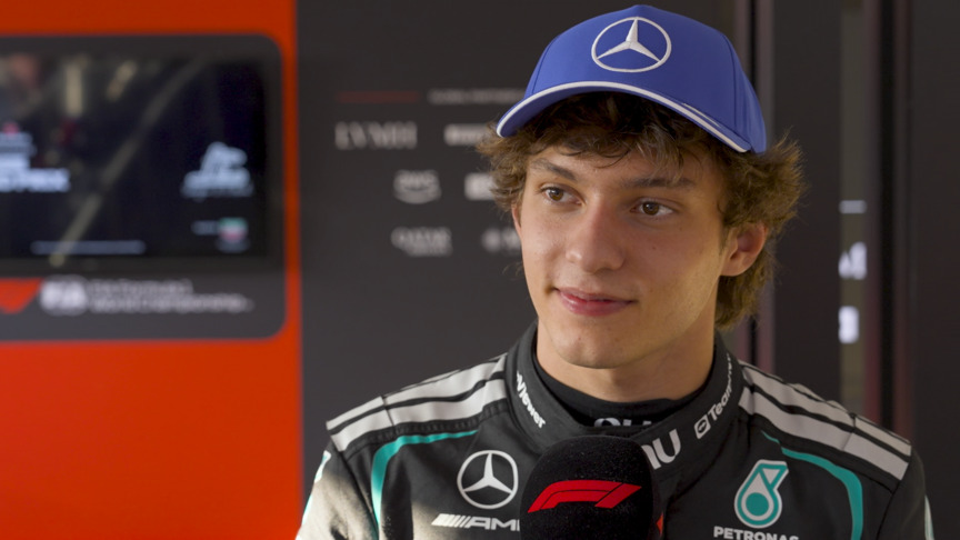 Polesitter Antonelli 'feeling great' after making history in China