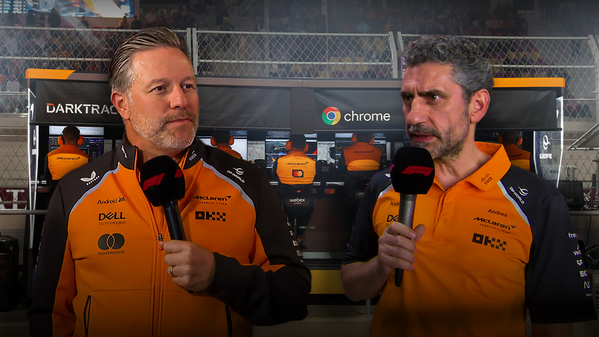 ‘We made the wrong decision’ – McLaren bosses Brown and Stella on key Qatar strategy call