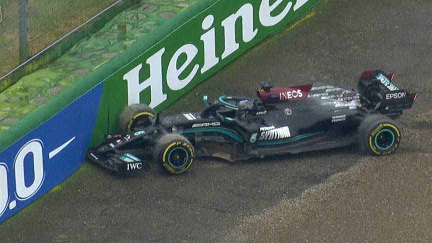 2021 Emilia Romagna Grand Prix: Hamilton slides off chasing Verstappen