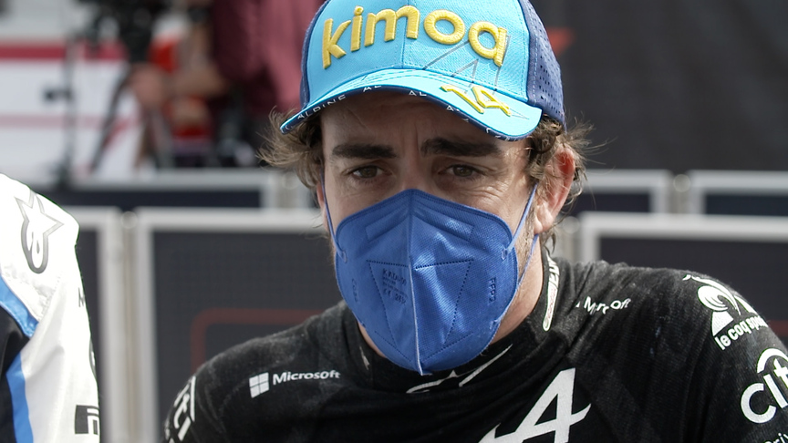 Alonso feels Spain result proves Alpine are moving 'in the right direction'