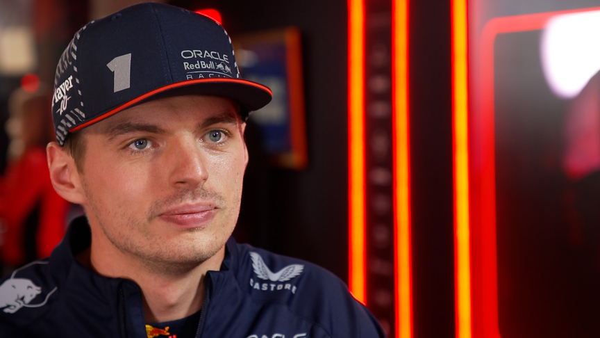 Verstappen ‘not surprised’ he was beaten to pole in Las Vegas