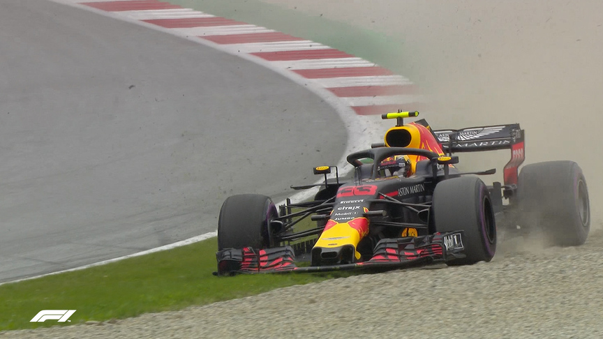 FP3: Verstappen and Raikkonen go off-roading