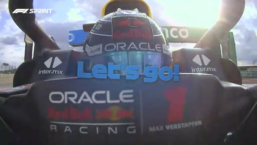 2024 United States GP Sprint Qualifying: Max Verstappen crosses the line to seal pole for the Sprint