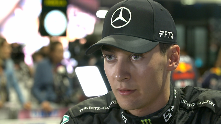 George Russell: 'A very tough day' for Mercedes