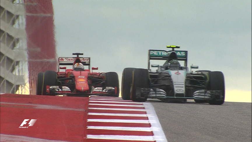 The final lap in Austin