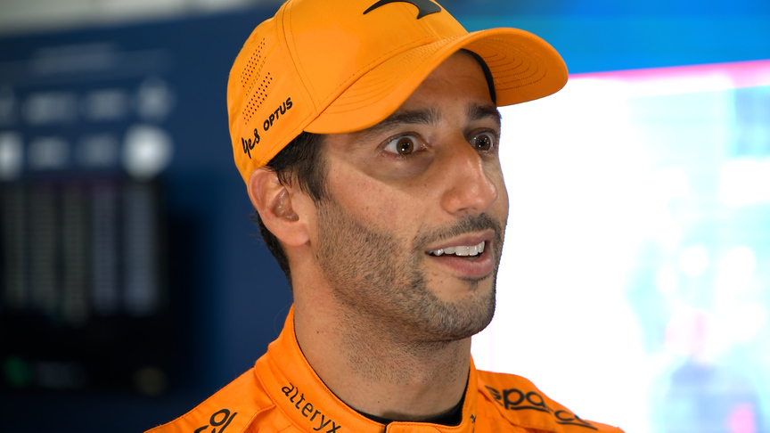 Daniel Ricciardo: 'It was hard to read, it was hard with the spray'