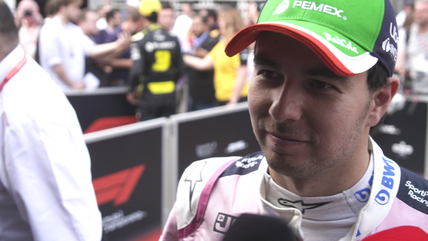 Sergio Perez: 'A perfect weekend overall'