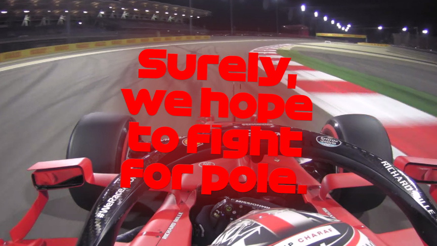 2021 Bahrain GP Qualifying: Charles Leclerc reacts to Ferrari's 'big step forward'