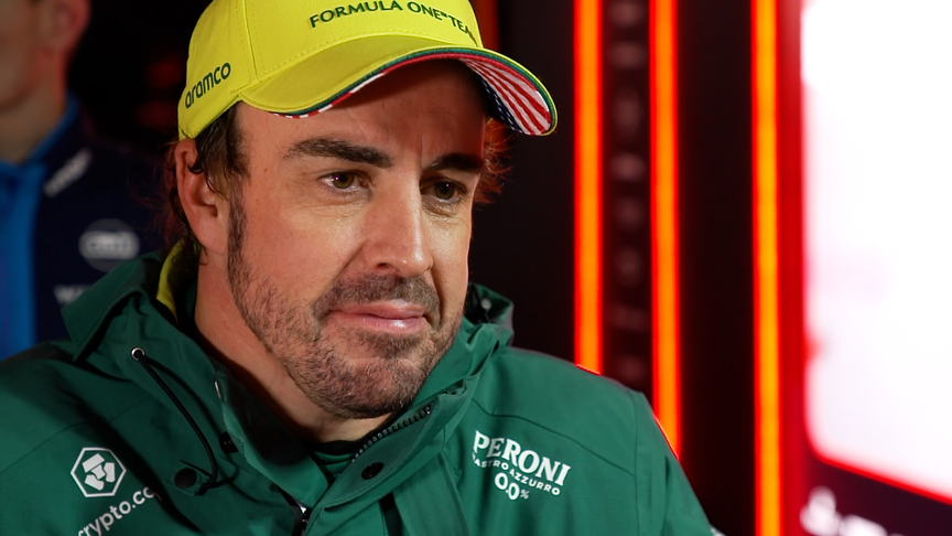 ‘I thought it was over after Turn 1!’ – Alonso on his first lap dramas in Las Vegas